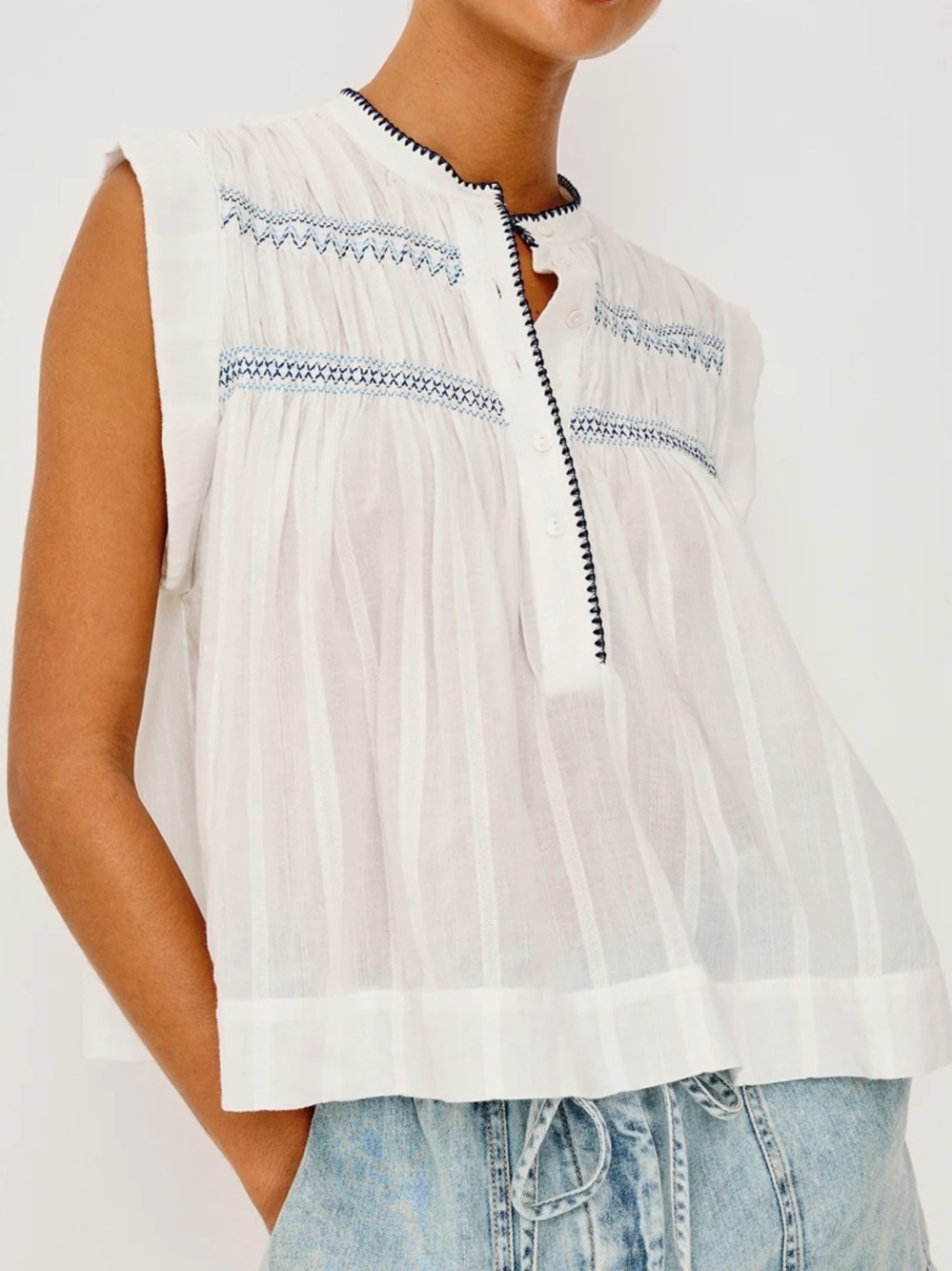Rails Willow White Top